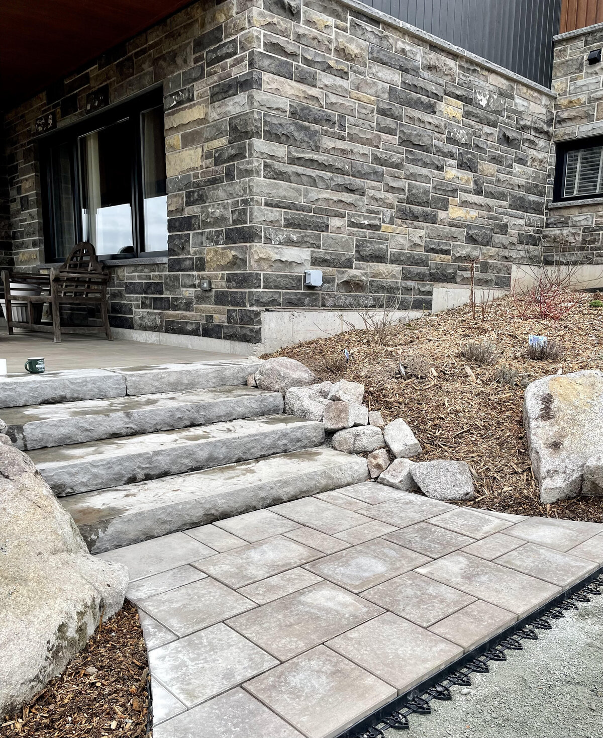 Ground Down Land Management - Halifax Excavation Services - Stone Landscaping Patio Work