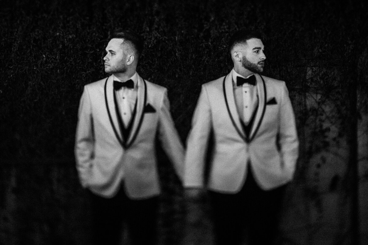 phoenix-wedding-same sex-white tux