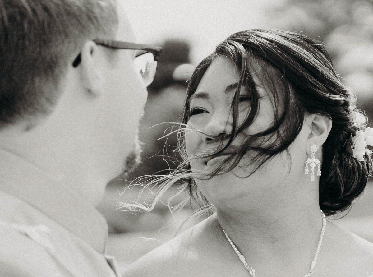 bride and groom portraits