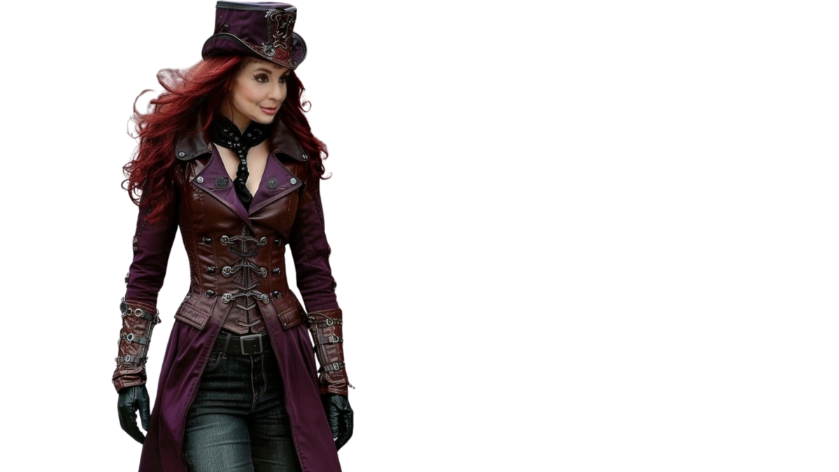 Steampunk Star Branded Character Image Representing Innovation and Transformation