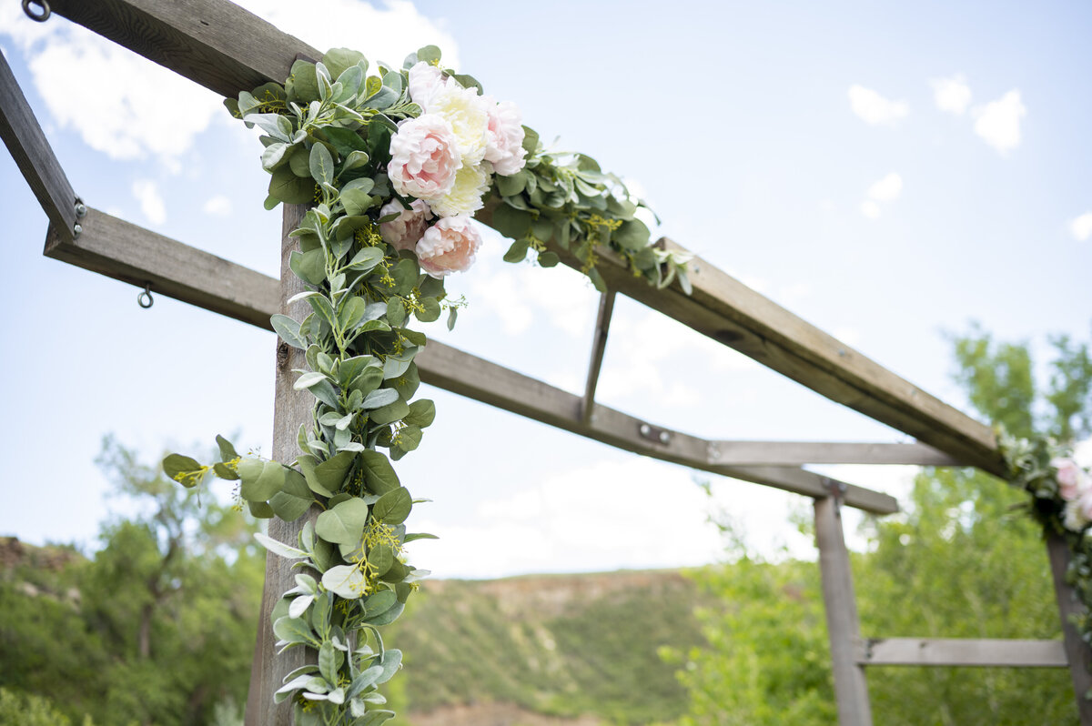 Campground Wedding with celebration all weekend long