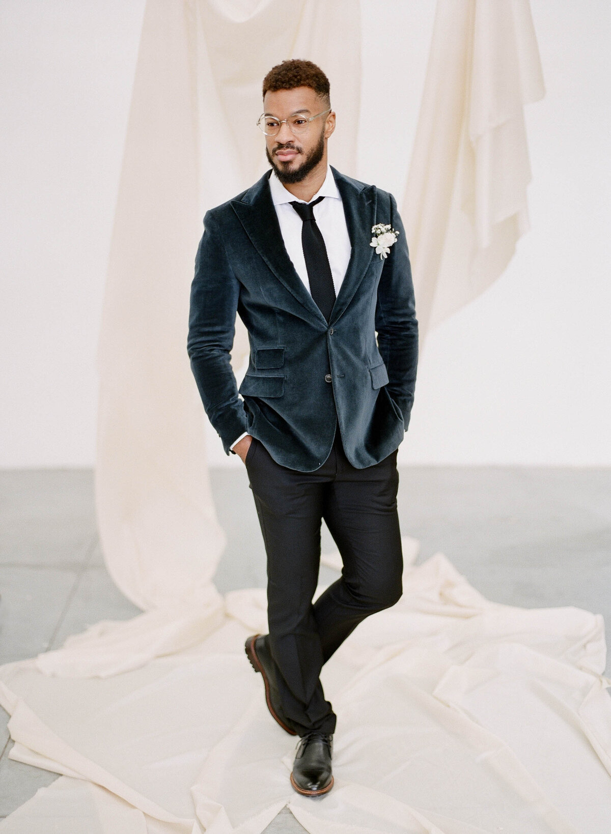 groom fashion portrait