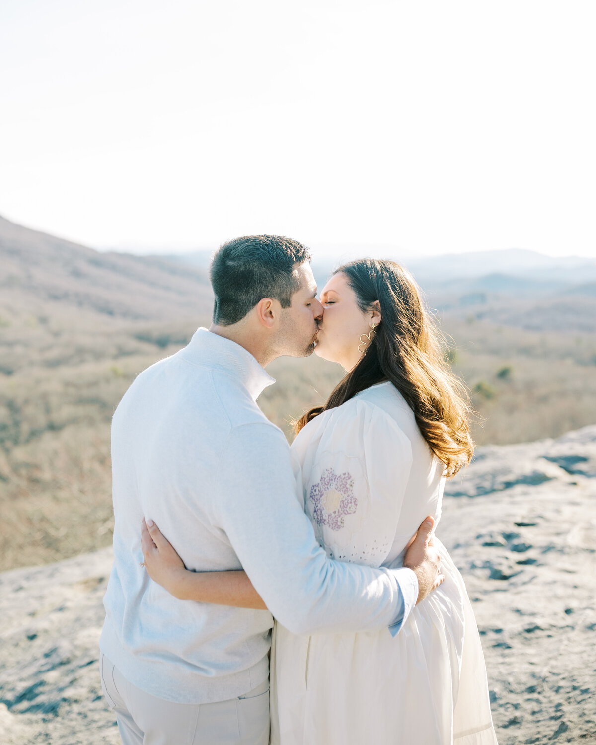 The Fourniers | Grandfather Mountain Engagement-53