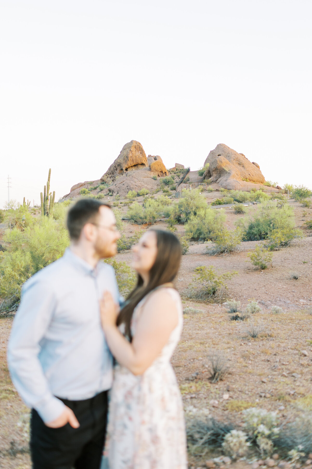 Papago Park Engagement Session