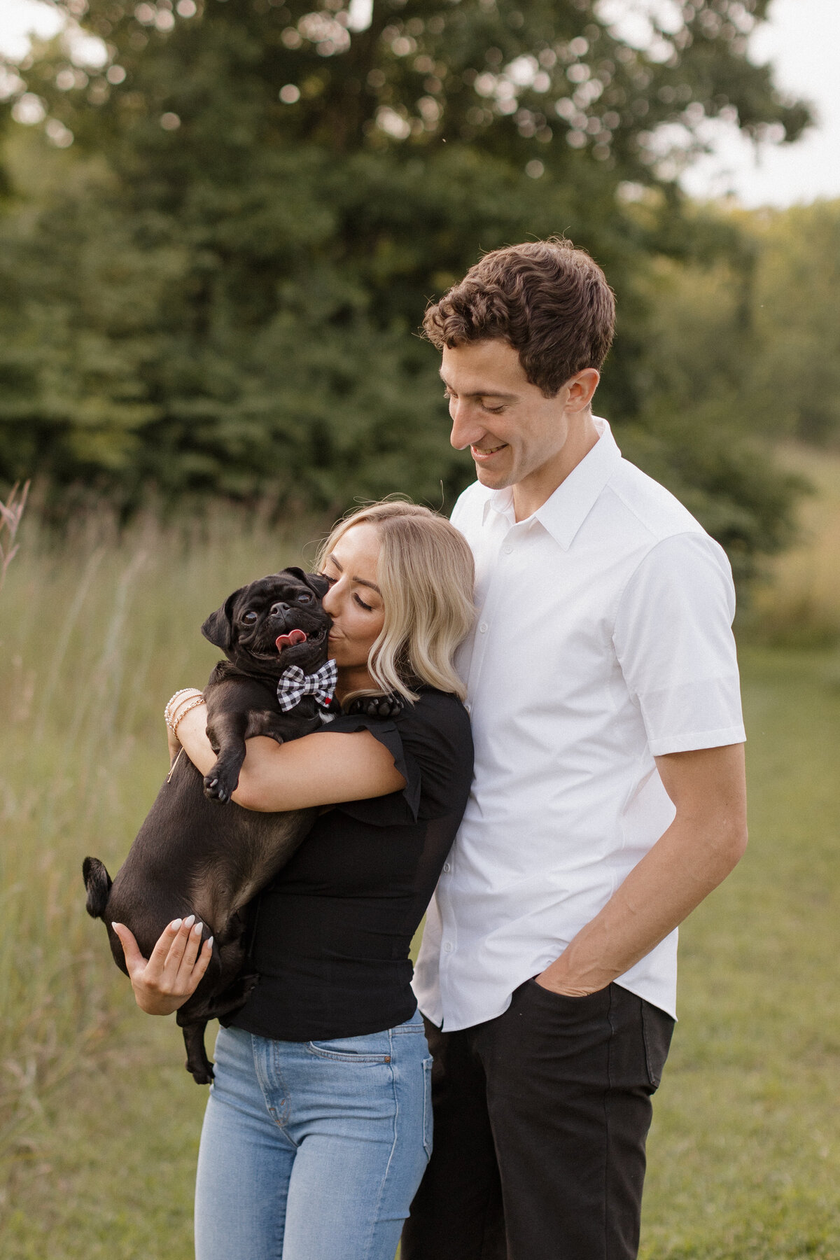 Fun Indianapolis engagement photographer candid photo