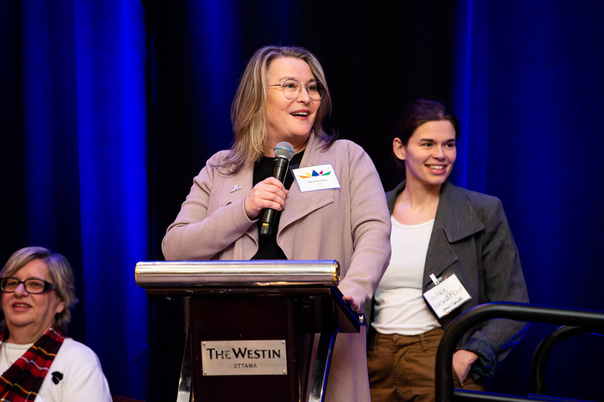 Ottawa event photos of the keynote speaker during a 2-day corporate event at the Westin Hotel.  Captured by JEMMAN Photography COMMERCIAL