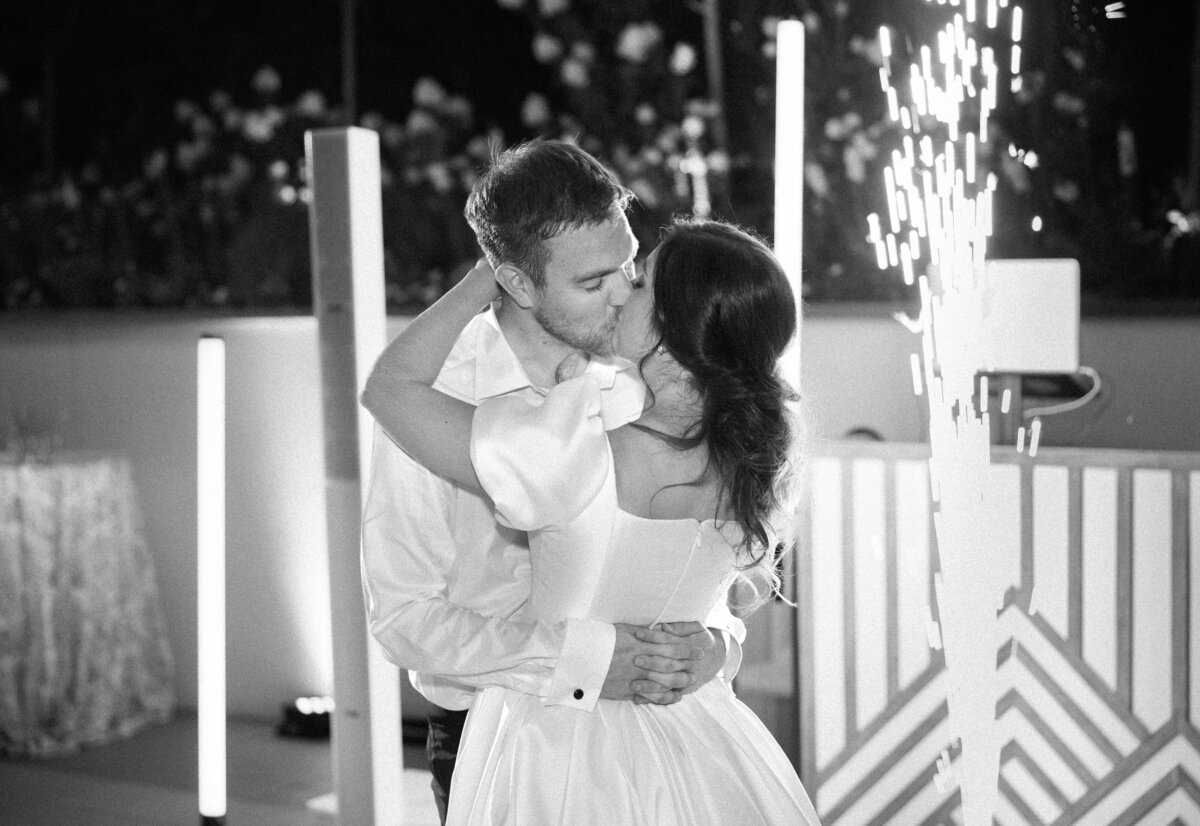 Fun outdoor wedding reception at  Twenty and Creek in Utah