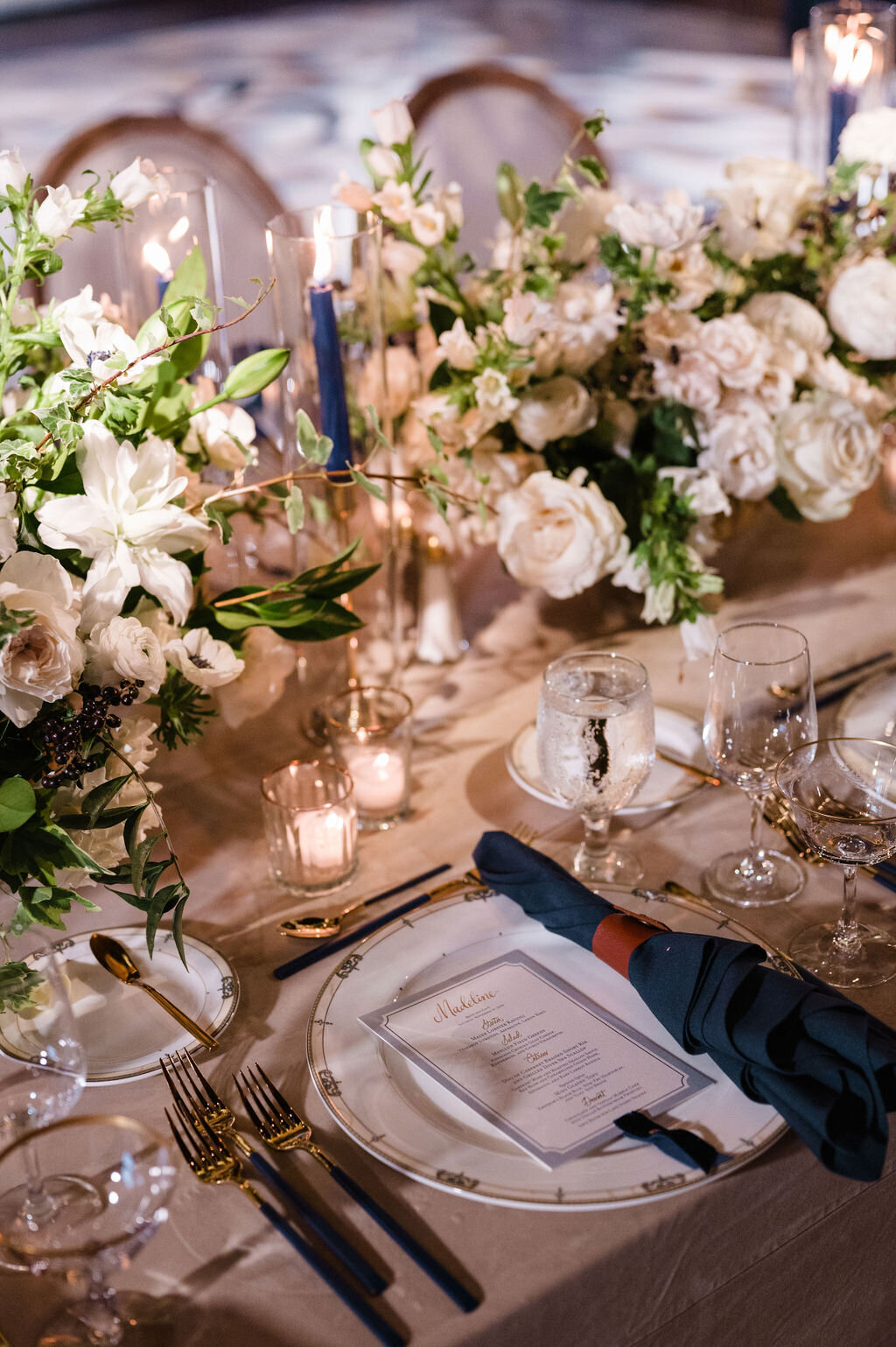 University Club Wedding with Blue Details_40