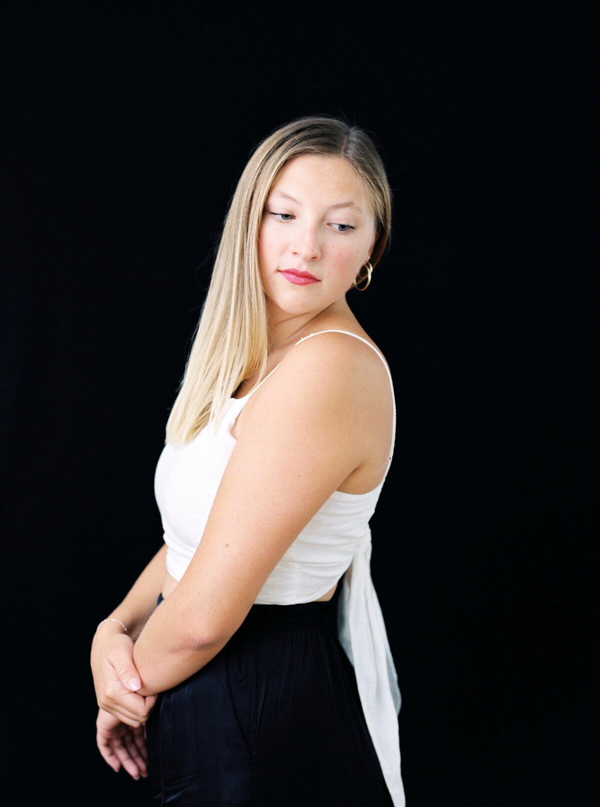 In-studio portrait photography session in Naters, Valais, Switzerland - 4