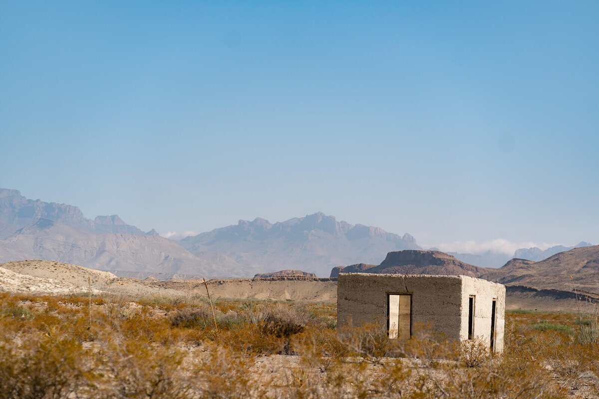 big bend scenery at mariscal mines