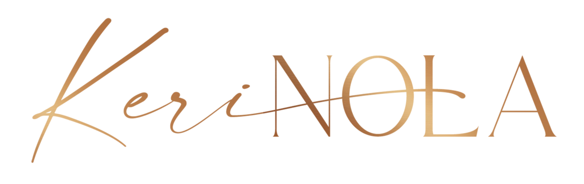 keri nola logo in gold