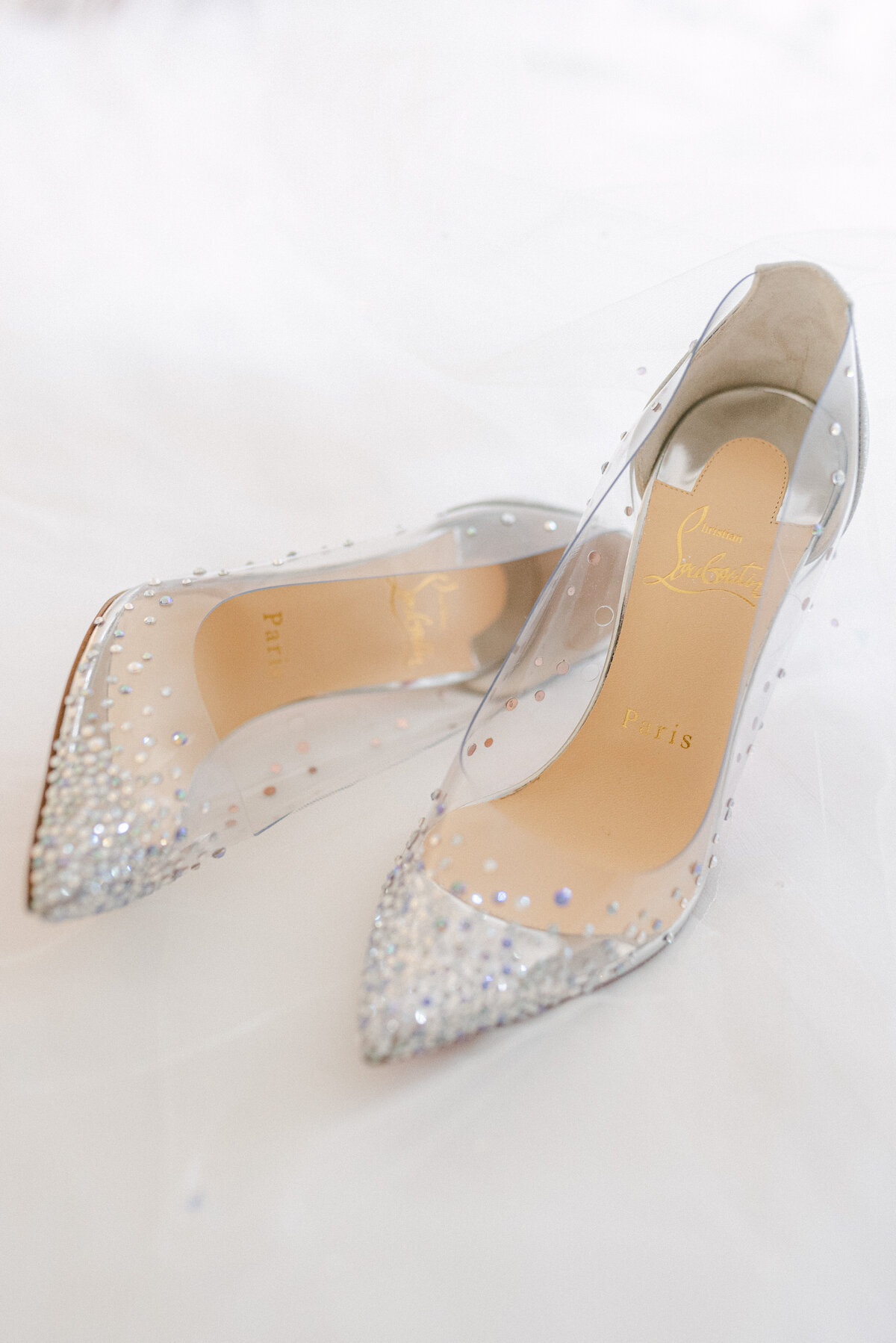 Christian Louboutin bridal shoes