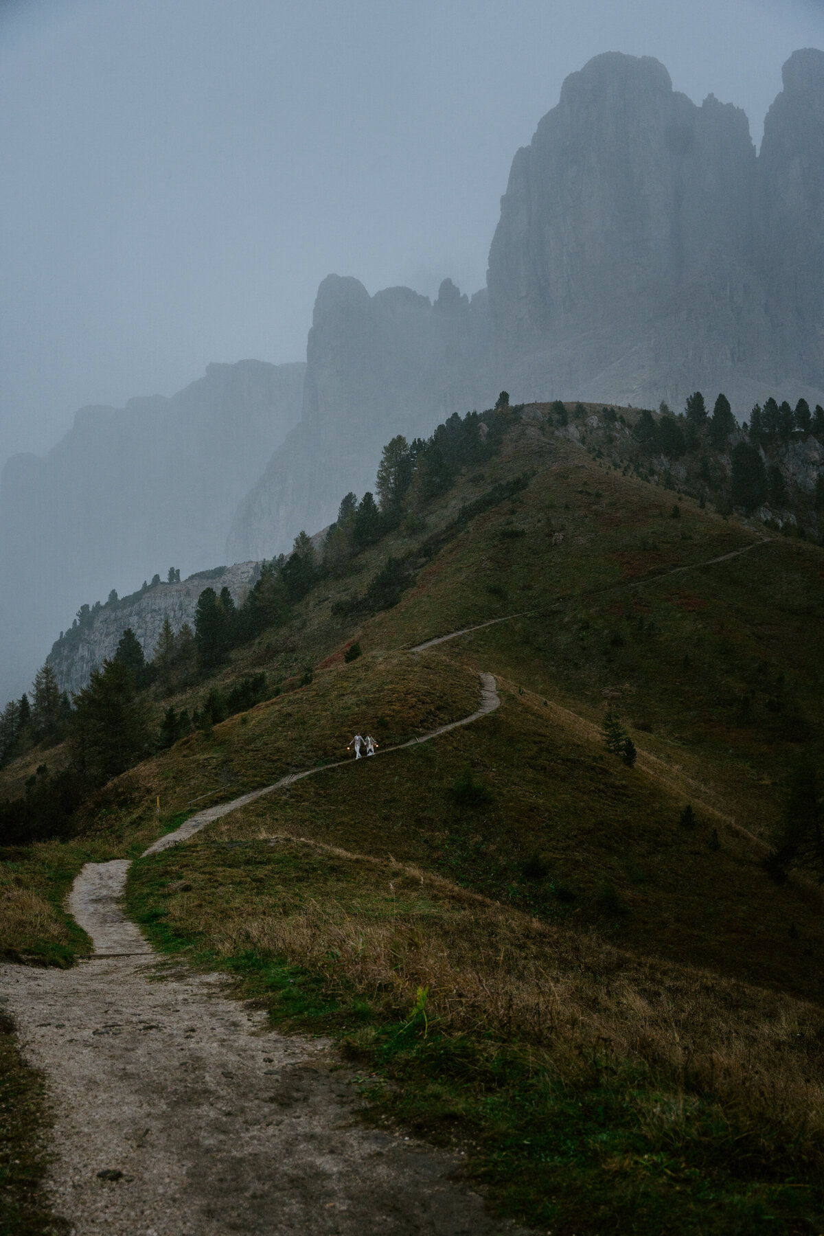 Passo Gardena Elopement -21