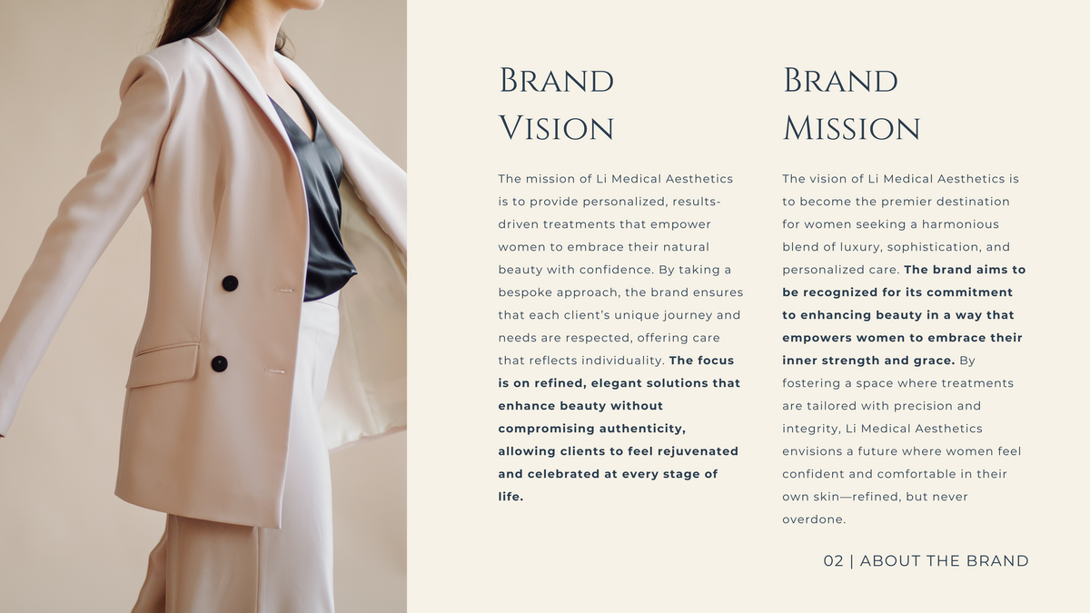 Brand Vision & Mission