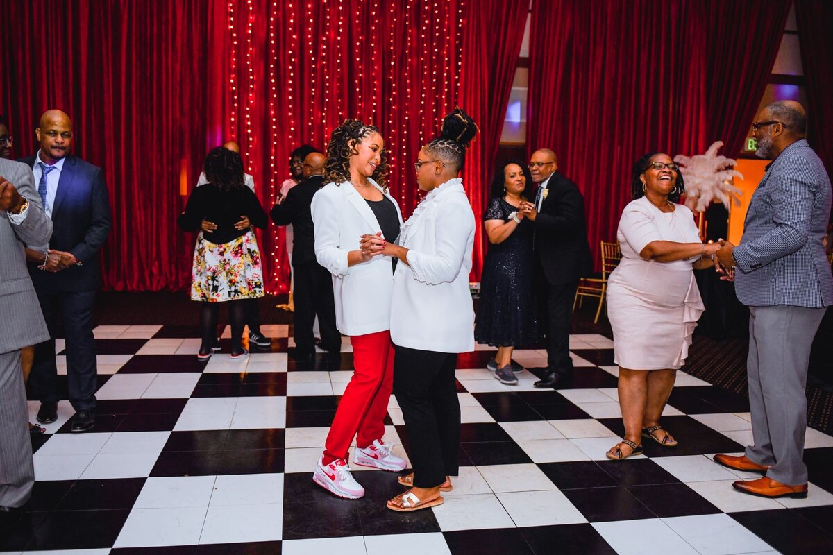 45 - Mahaffey Theater LGBTQ+ Wedding Dance Floor - Tampa Bay Wedding Planner
