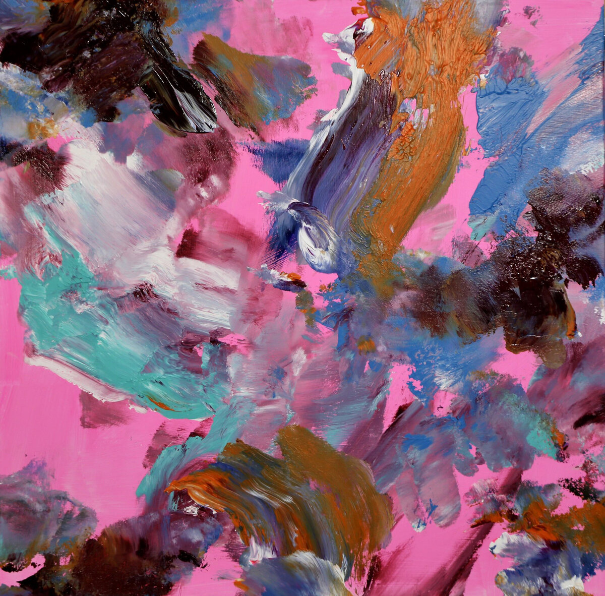 Brent Ray Fraser Abstract Penis Painting - 07