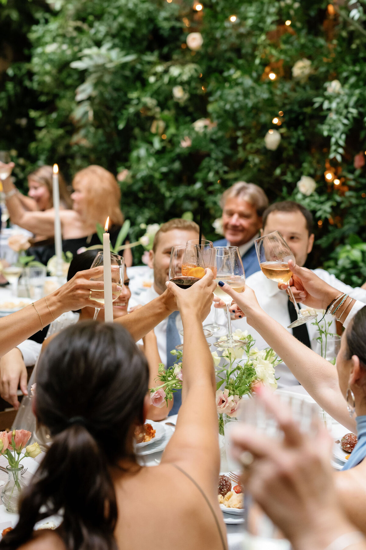 Outdoor NYC Palma Wedding Party by Lisa Blanche Photography