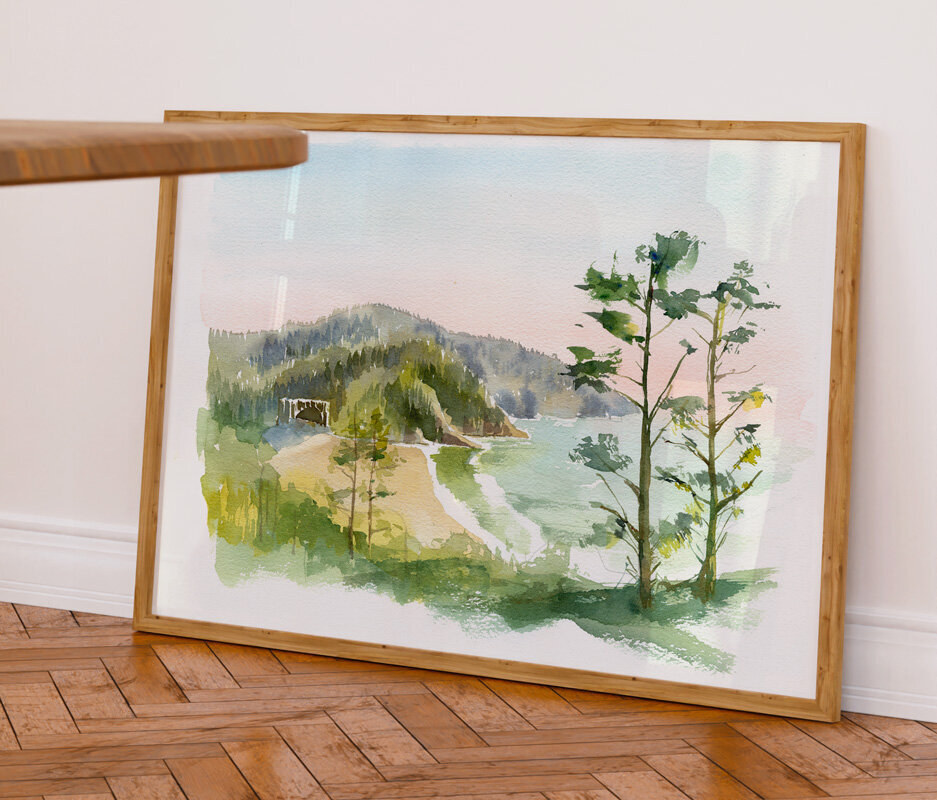 paysage-aquarelle-plage