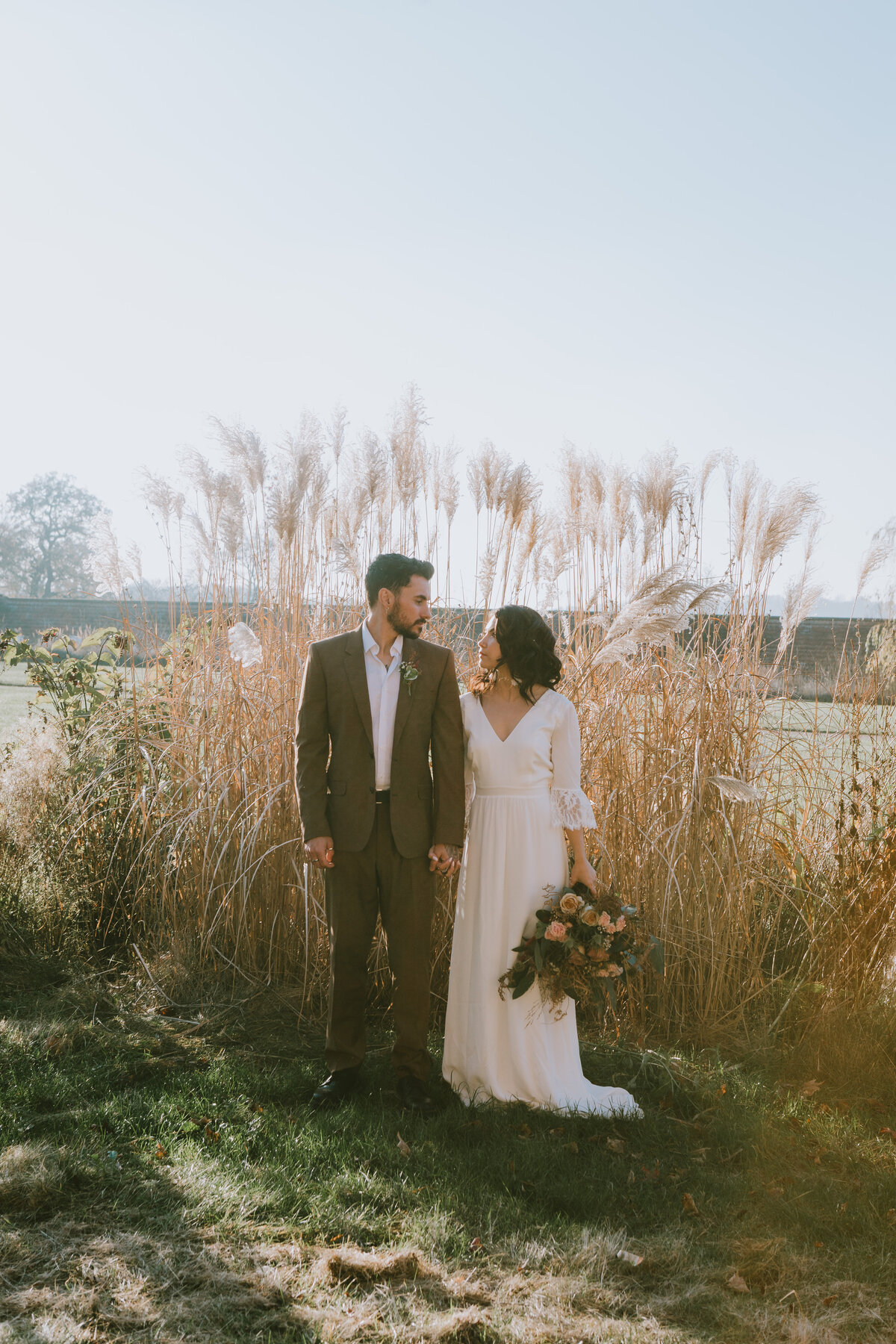 intimate wedding at the Garden Cobham