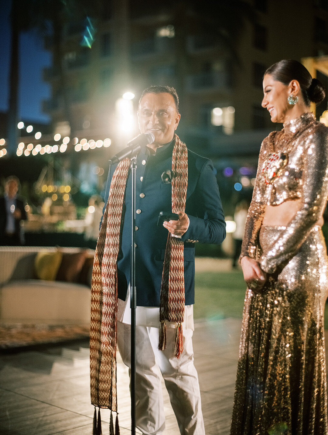 01 Welcome - Indian Sabyasachi Gown Wedding Miami Ritz Key Biscayne by GoBella.com @gobelladesign  33