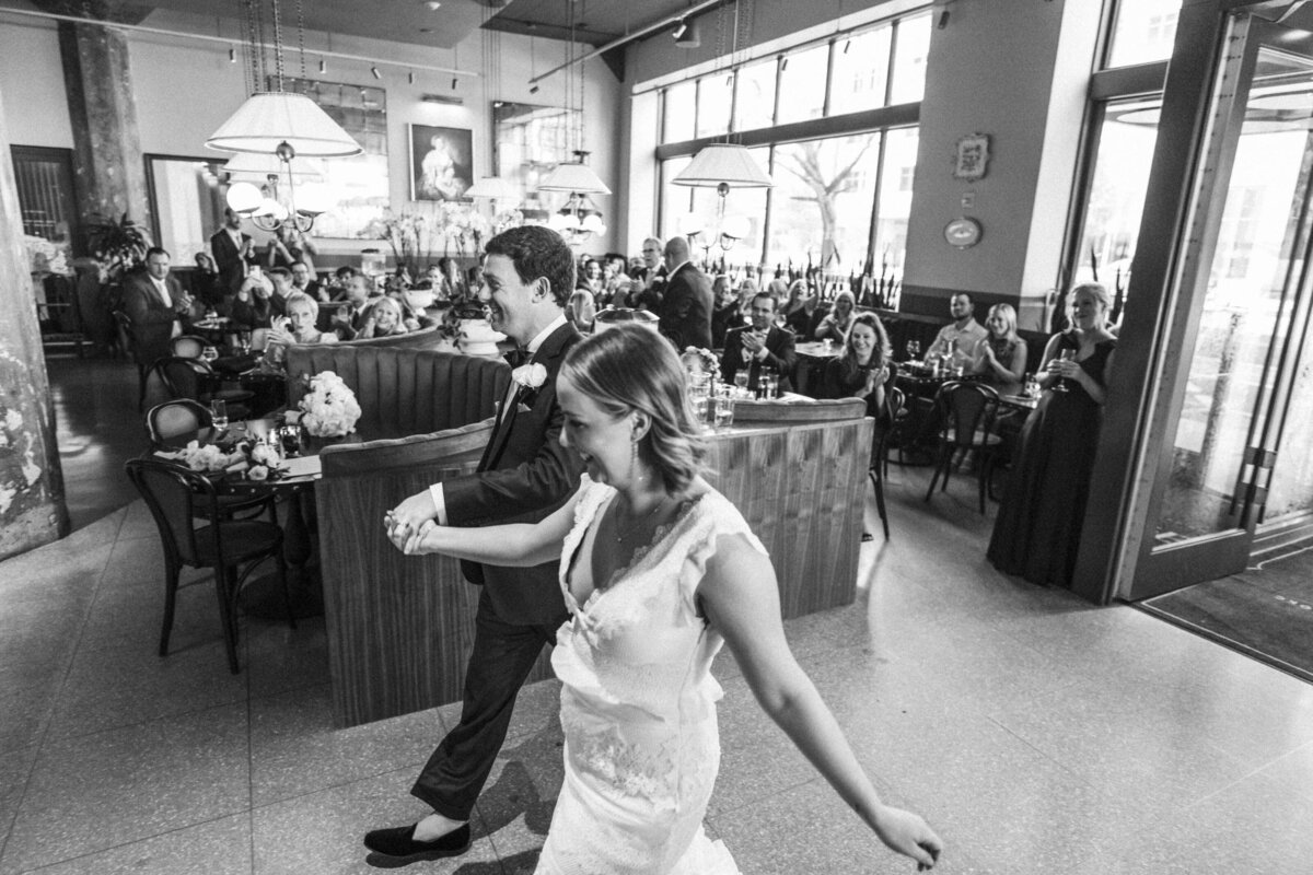 bride-and-groom-enter-reception