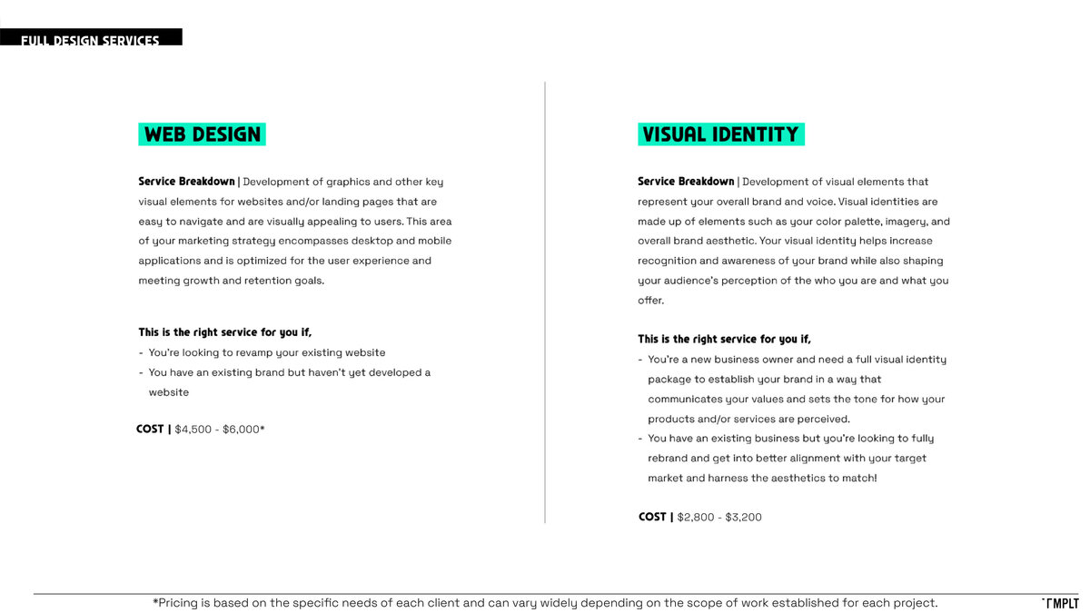 8_Full Design Services (Cont'd)