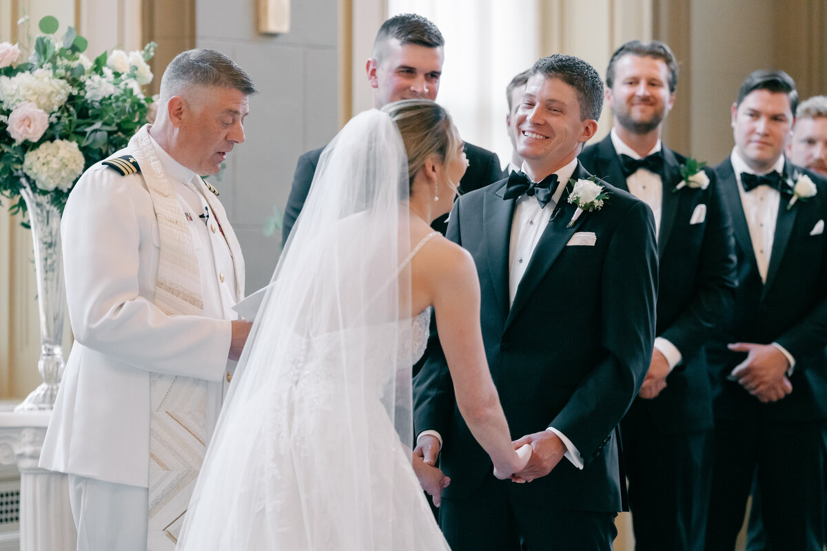 John Marshall Ballrooms wedding ceremony