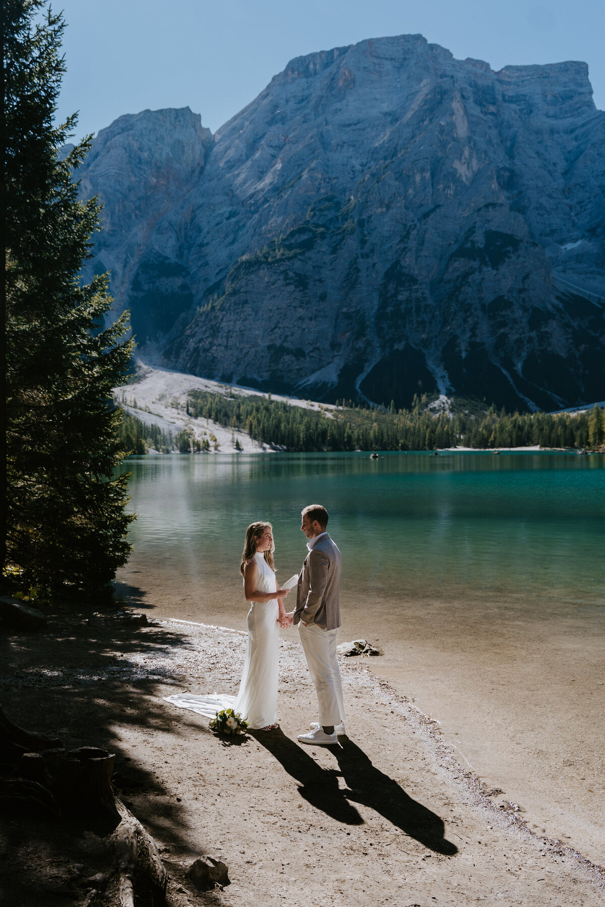 Lago di Braies Elopement -7
