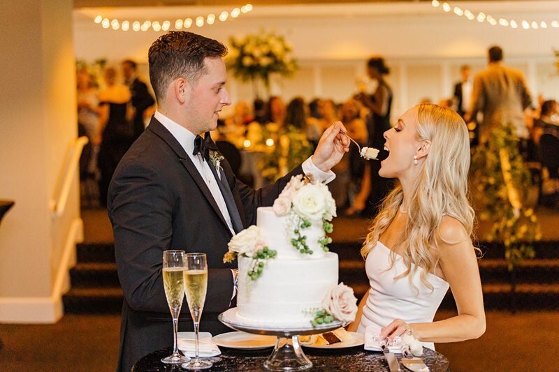 Wedding Reception at Evansville Country Club233
