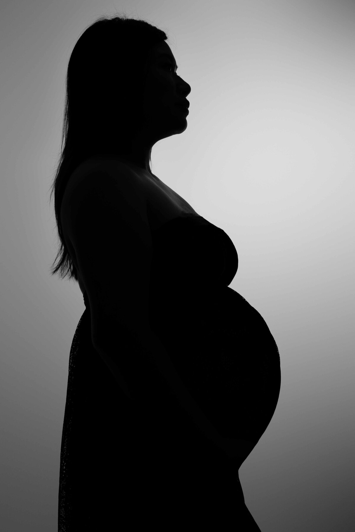 silhouette maternity