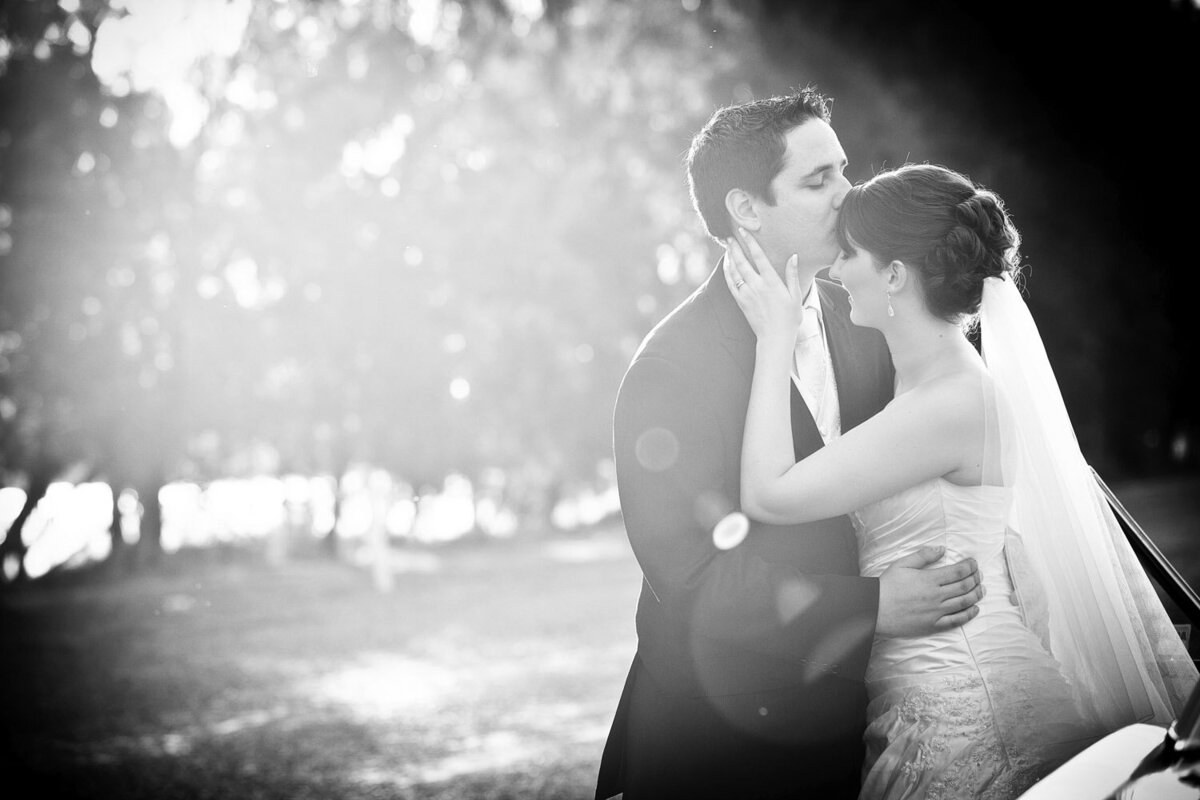 wedding couple at sunset outside of Rockhampton, QLD
