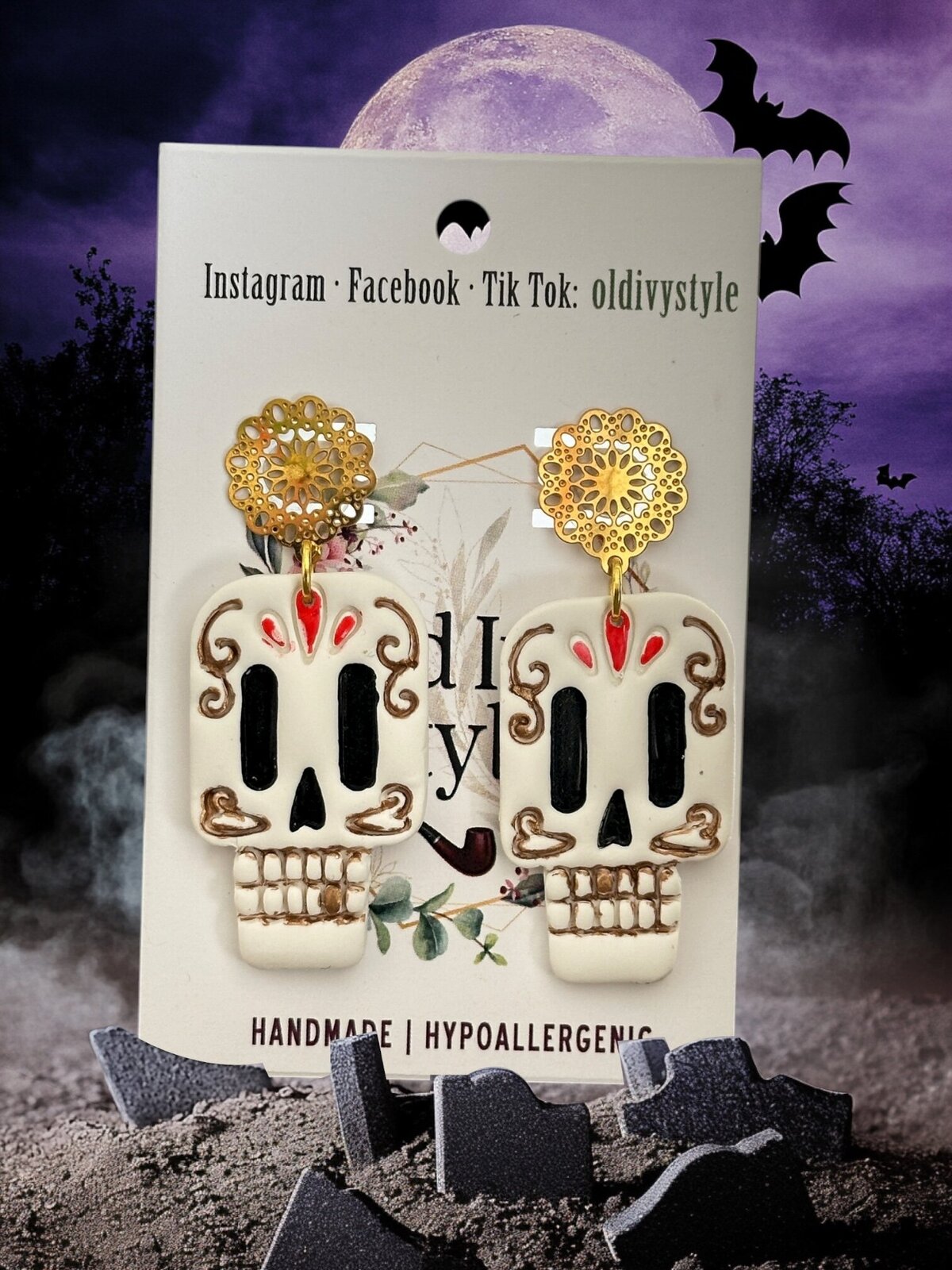 OLD-IVY-STYLE-Halloween-EARRINGS-002