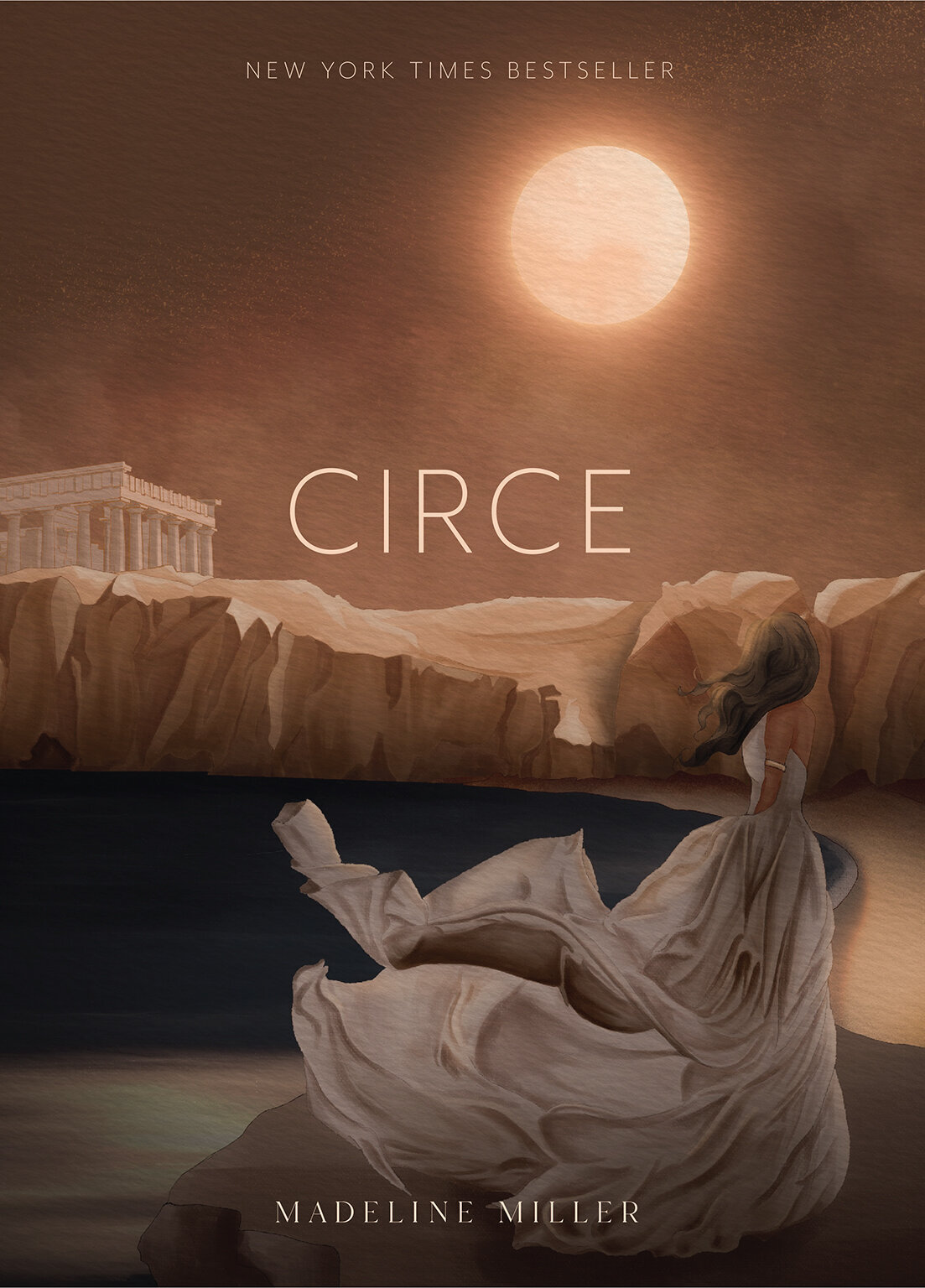 Design and illustration for Circe Book cover concept