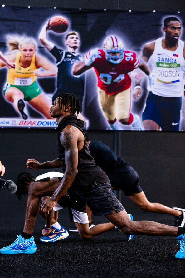 Travis Hunter, of CU, trains at Kula Sports Performance.