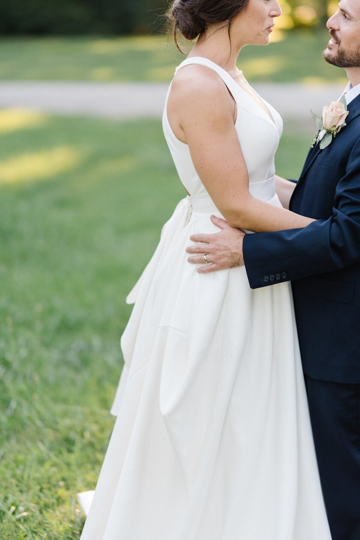 Fort Wayne Indiana Summer Wedding in a Castle Church | Burman Photography-473