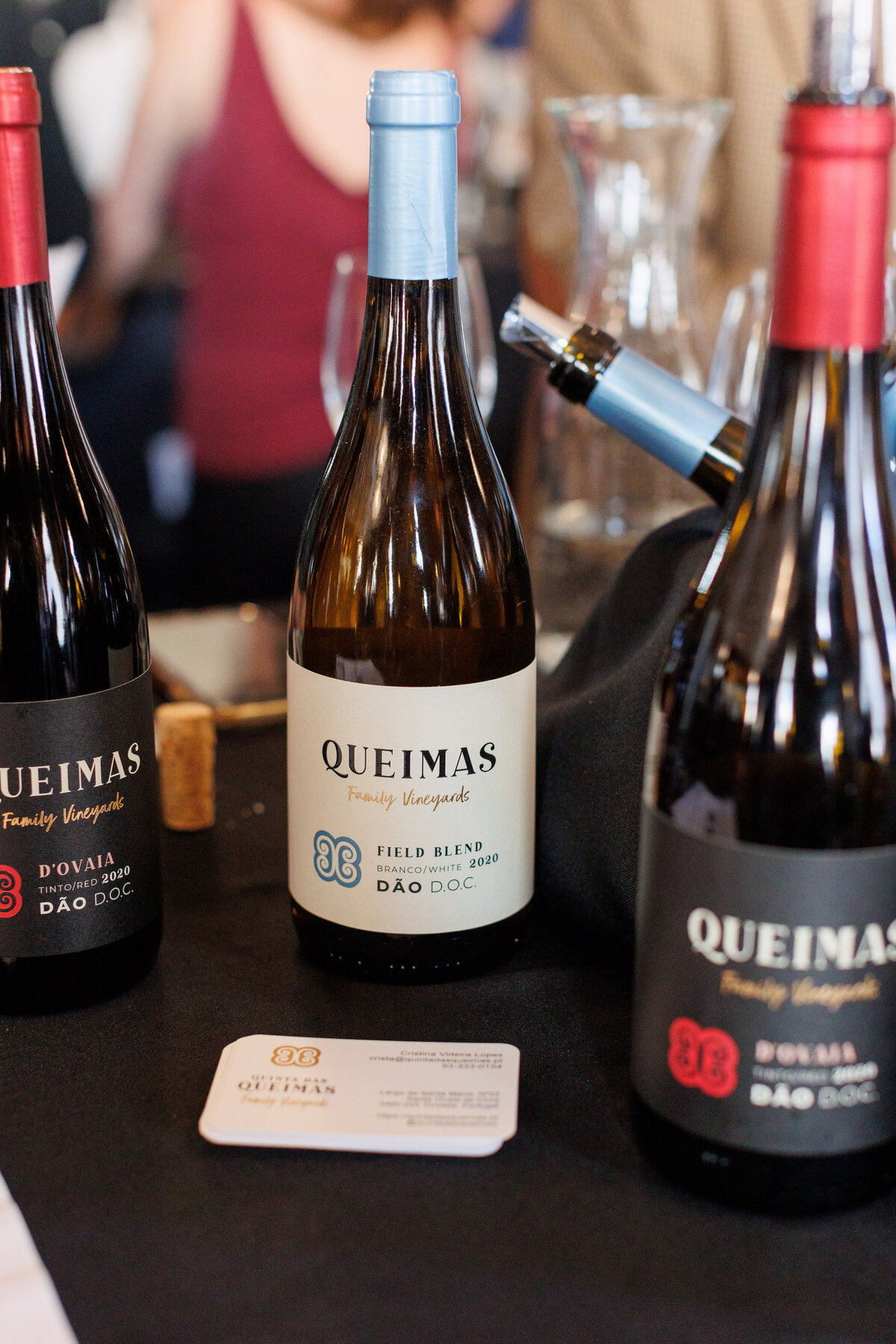 Bottles of Queimas  brand made in Portugal