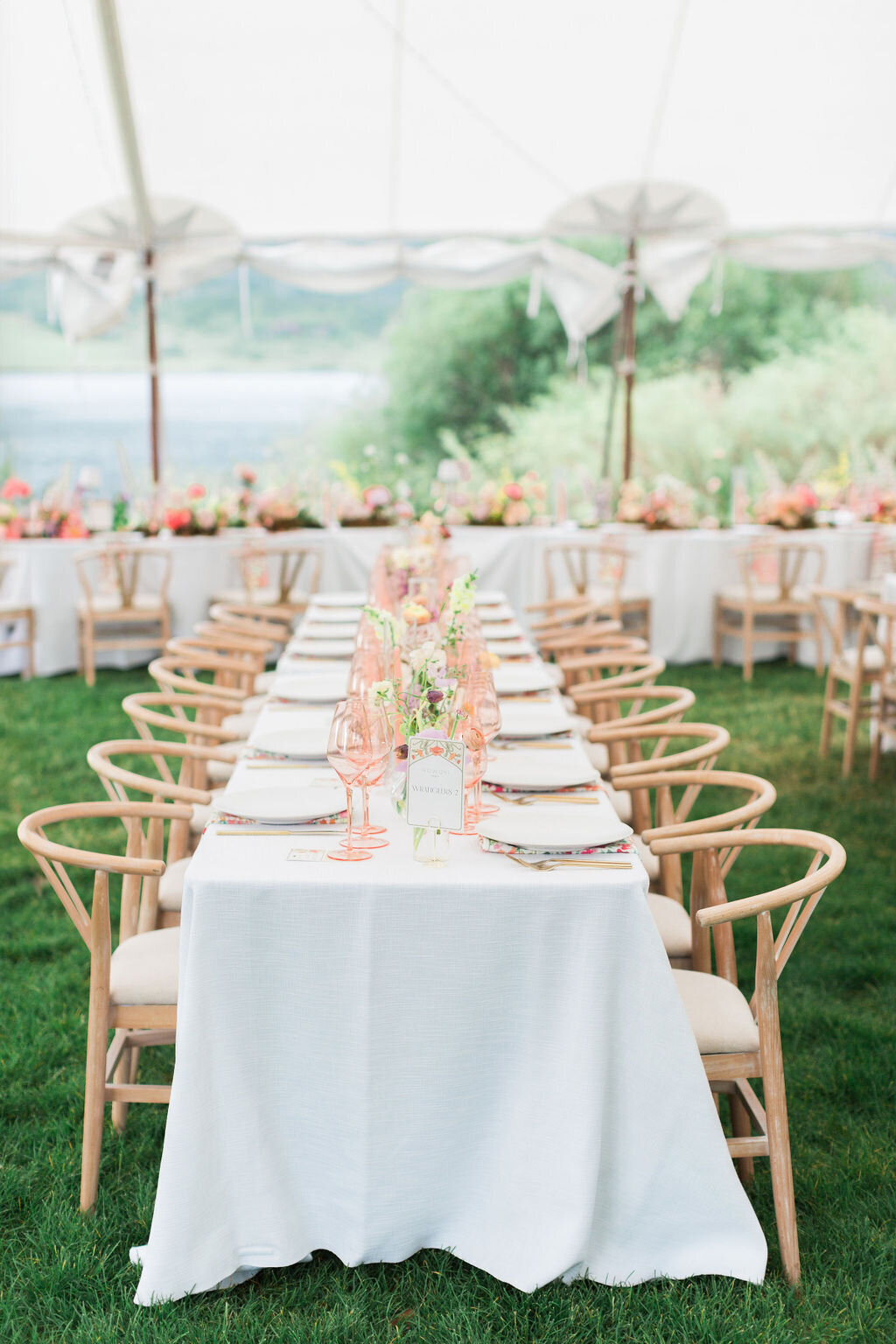 Steamboat springs tented wedding