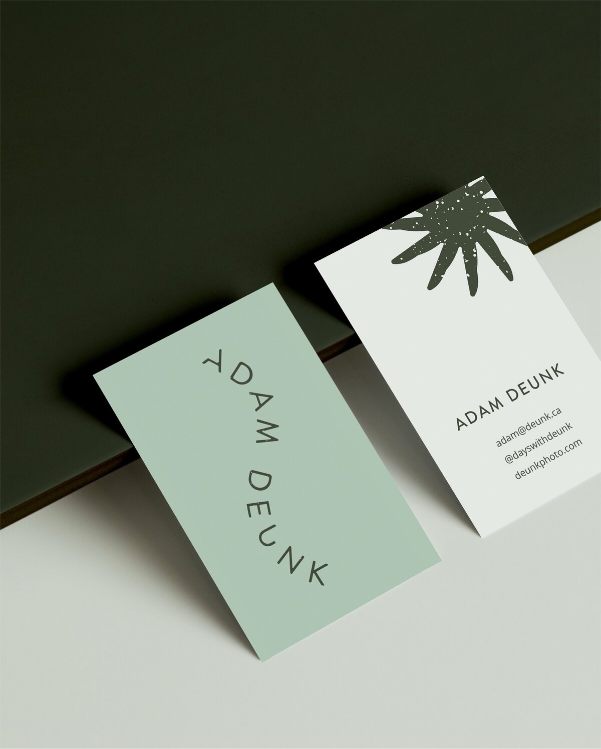 Adam Deunk Photography - Business Card