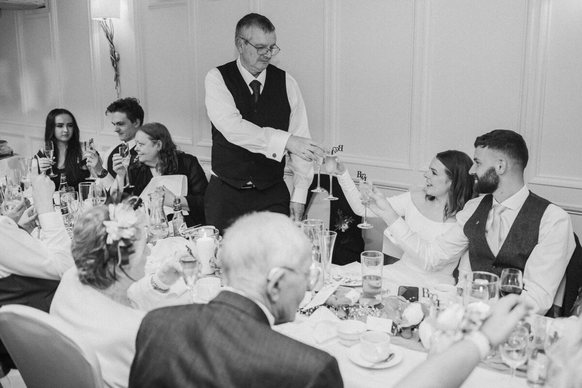 Elegant Wedding at Morley Hayes Golf Club - Derbyshire Wedding Photography-190