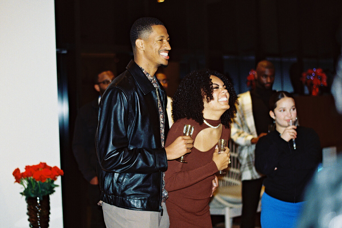 Cam and Ta - Proposal - Film - Downtown Tampa - Alaina René Photography -18