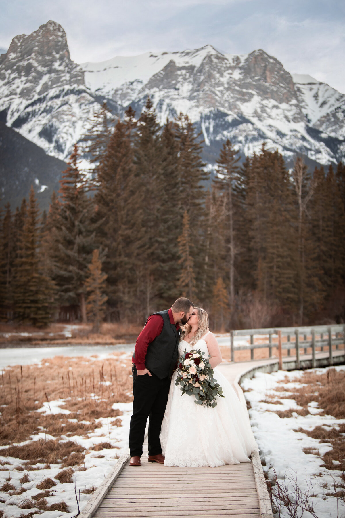 Mountains Canmore Wedding Photographer