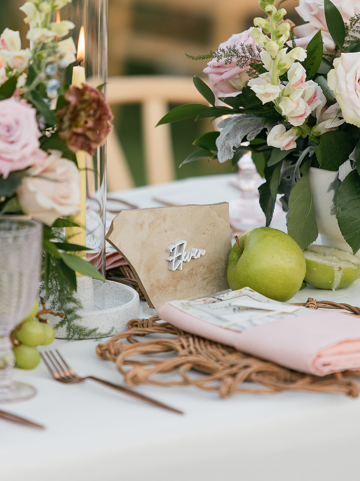 wedding reception table decor arizona 3