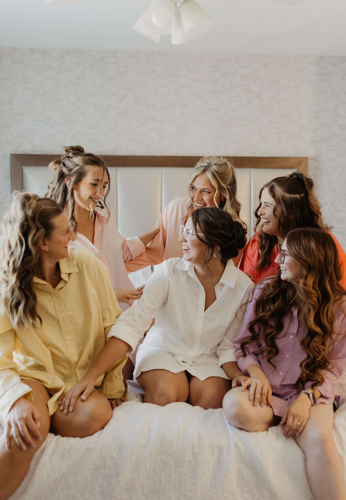 colorful wedding photos