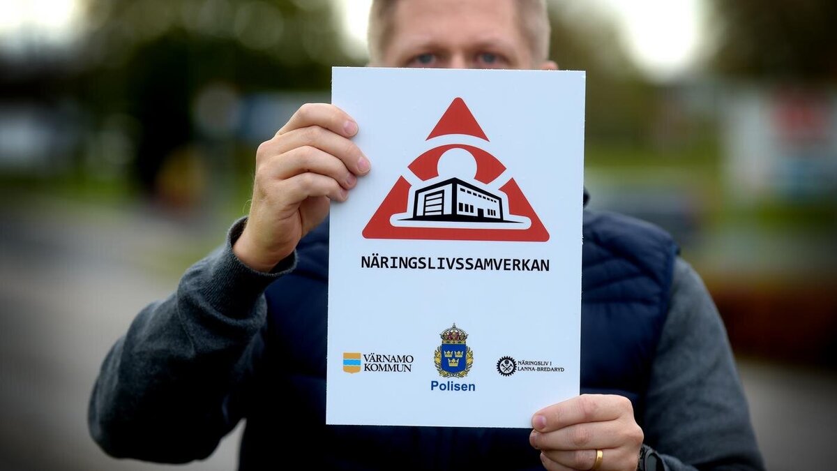 Skylt för Näringslivssamverkan