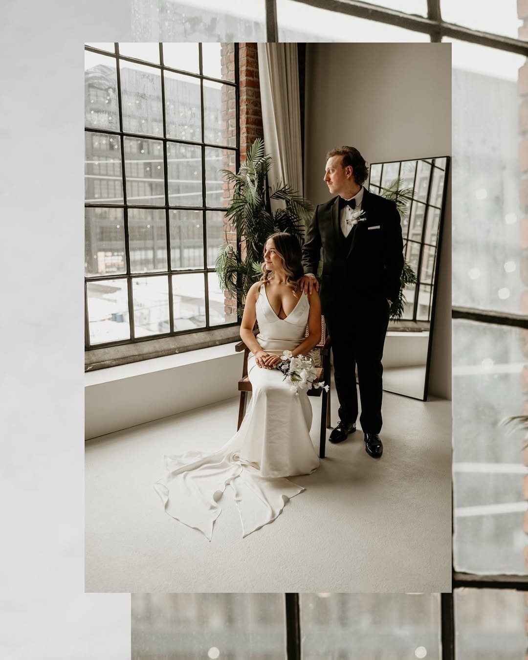 A few more sneaks from last weekend’s city wedding because it was just the most gorgeous bunch. 🤎Alyssa + ConnorStudio- @pretoloft Venue- @banditbrewery Floral- @twowhimsicalflorists Dress- @sashandbustle Makeup- @leahmcbainmakeup (1)