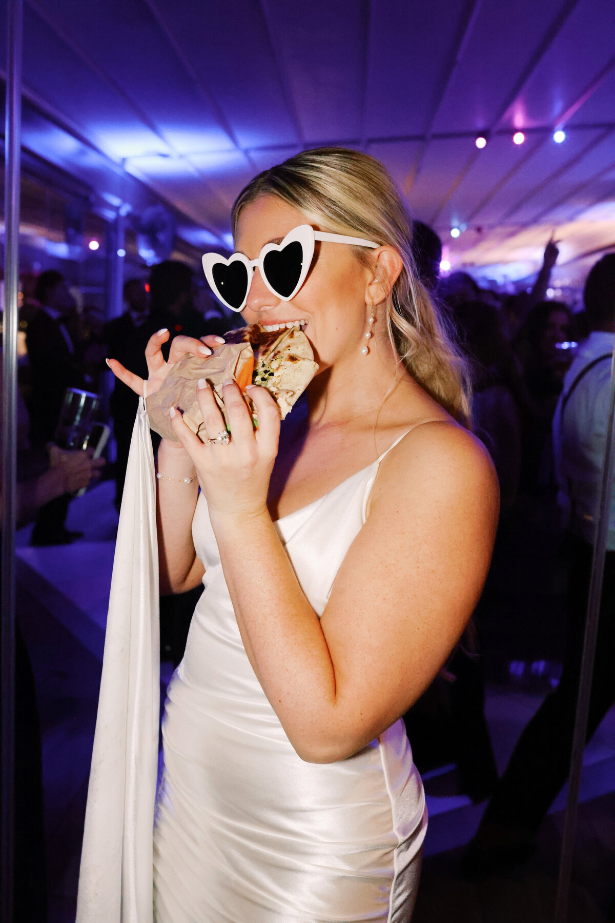 Rooftop Wedding Reception Photos in Washington DC 1