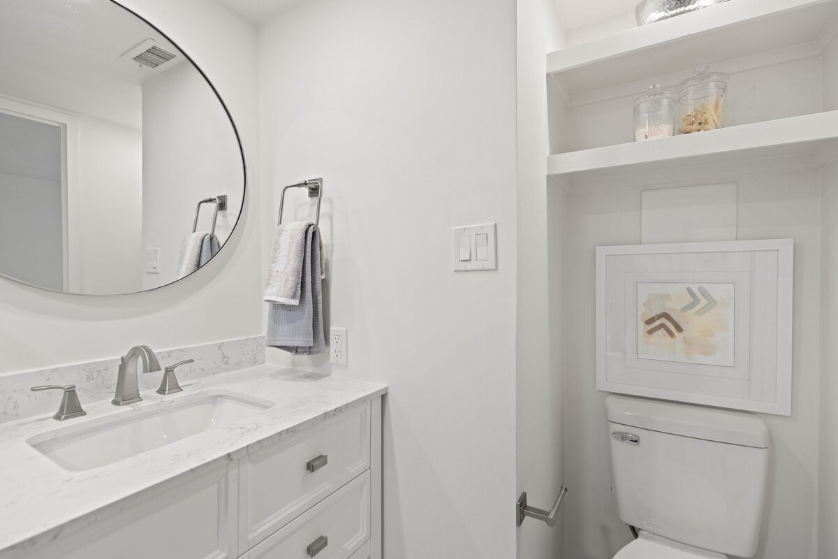 Tulsa Condo Remodel Primary Bath 1