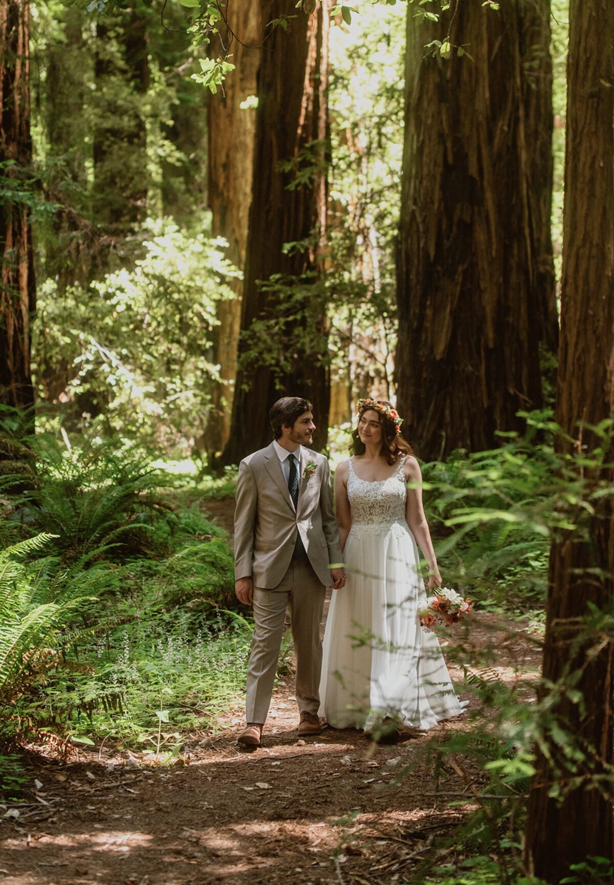 Mendocino Redwoods Elopement Meg Cooper Photo - 8