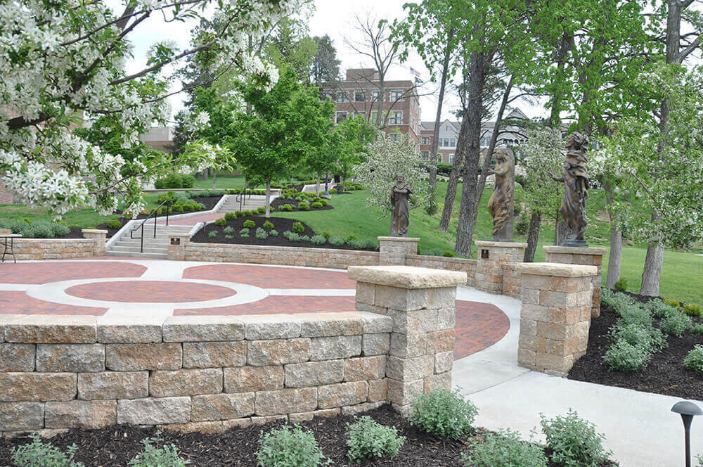 Commercial landscape company project in Kansas City