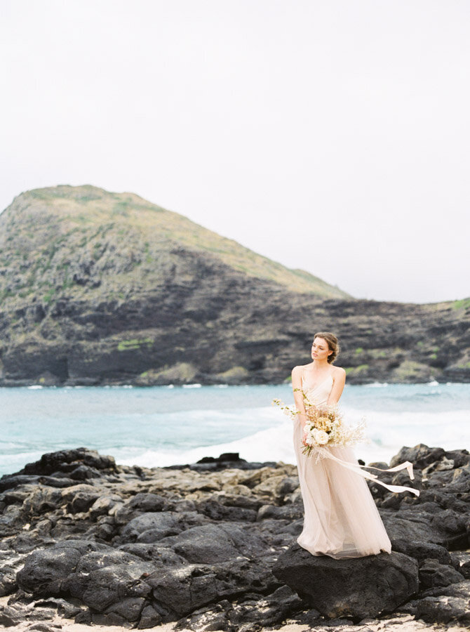 00027- Fine Art Film Hawaii Destination Elopement Wedding Photographer Sheri McMahon